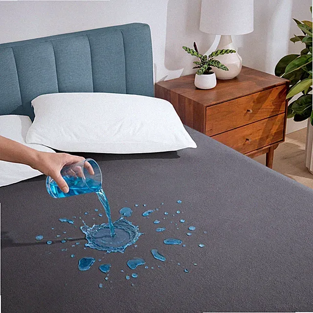 Bare Home Mattress Protector Cover - Waterproof + Breathable + Noiseless